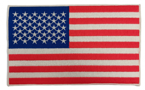 Stickabzeichen - US Flag (gross)