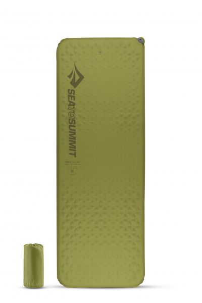 Sea to Summit - Isomatte Camp Self-Inflating Rectangular Regular Wide grün (R-Wert: 4.2)