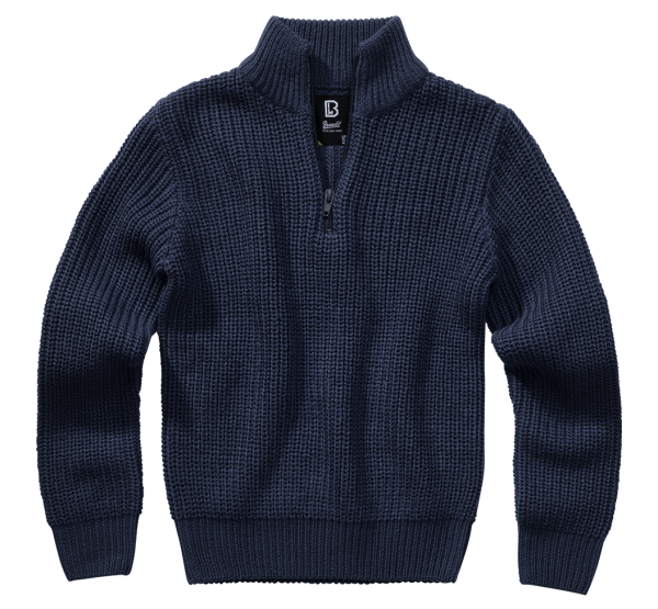 Brandit - Kids Marine Pullover Troyer navy