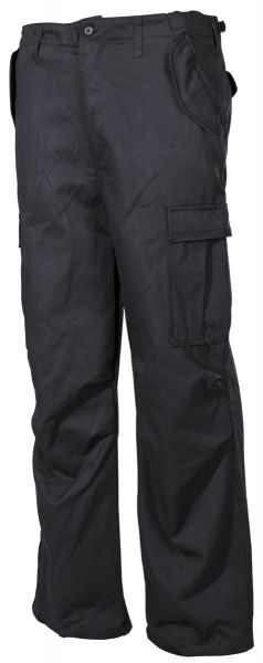 US Kampfhose M65, schwarz, original, Ny/Co