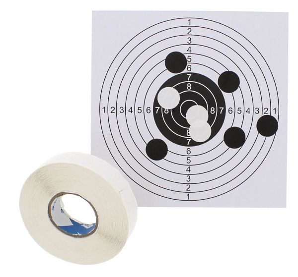 Schusspflaster 19 mm, weiss (2000 Stück)