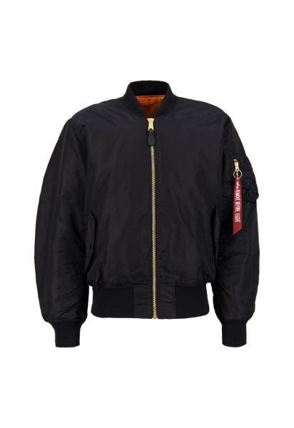 Alpha Industries - Bomberjacke MA-1 schwarz