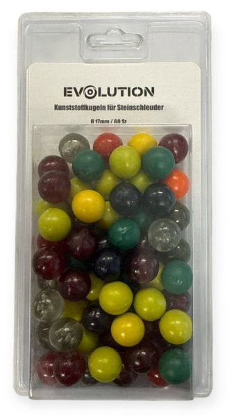 Kunststoffkugeln für Steinschleuder (Ø17mm)