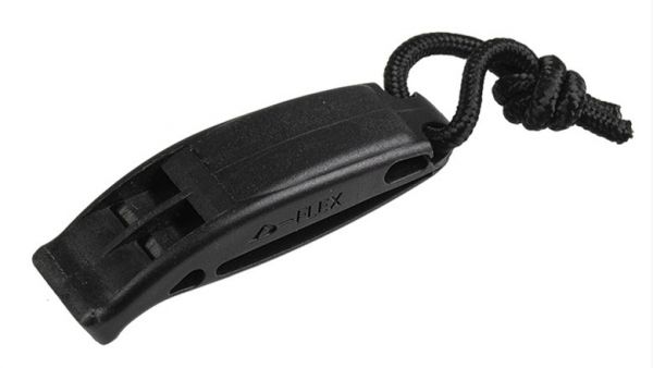 Signalpfeife Tactical Molle 2er-Pack - schwarz