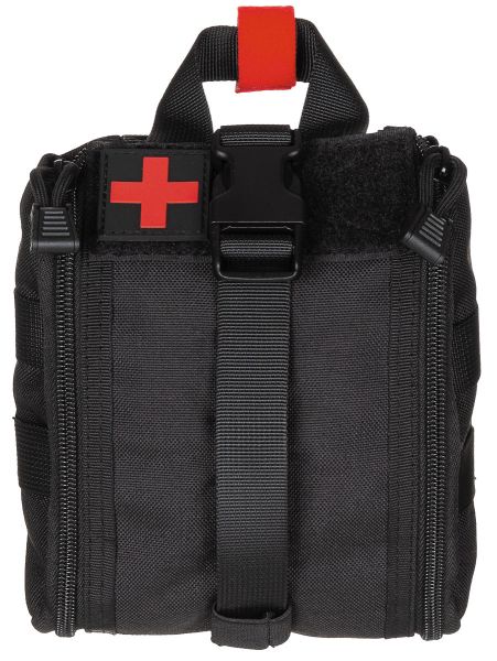 Tasche, Erste-Hilfe, klein, "MOLLE IFAK", schwarz
