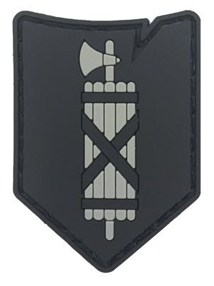 Klettabzeichen St. Gallen Tactical - black