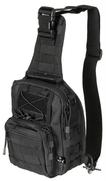 Schulter-Umhängetasche, &quot;MOLLE&quot;, schwarz