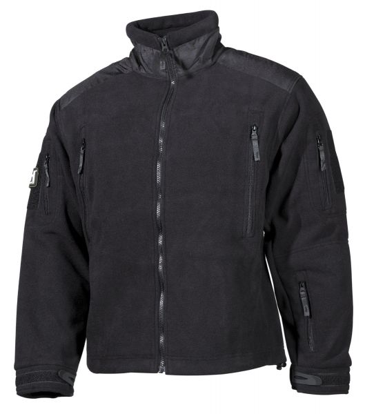 Fleece-Jacke, &quot;Heavy-Strike&quot;, schwarz