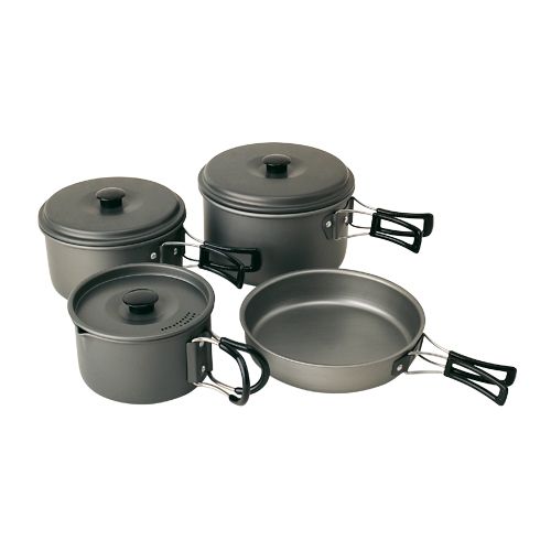 Campingaz - Trekking-Geschirrset aus eloxiertem Aluminium (8-teilig)