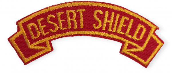Stickabzeichen - Desert Shield