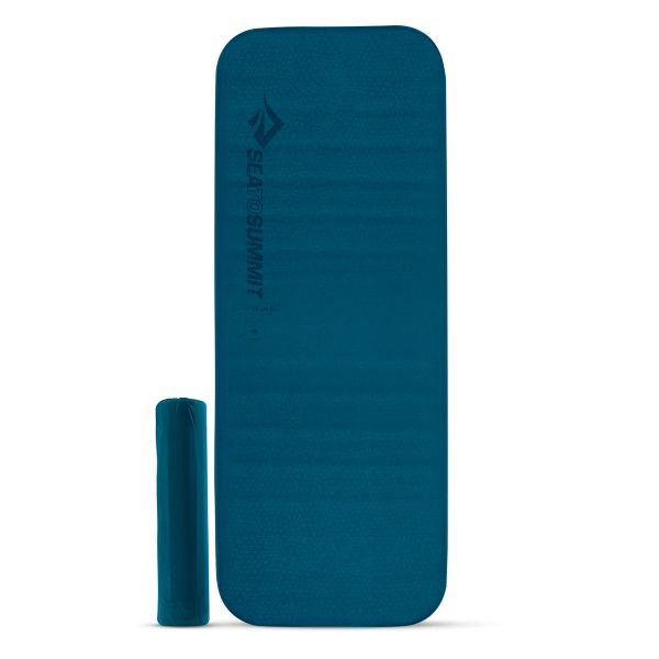 Sea to Summit - Isomatte Comfort Deluxe Self-Inflating Large Wide Blau (R-Wert: 6.5)