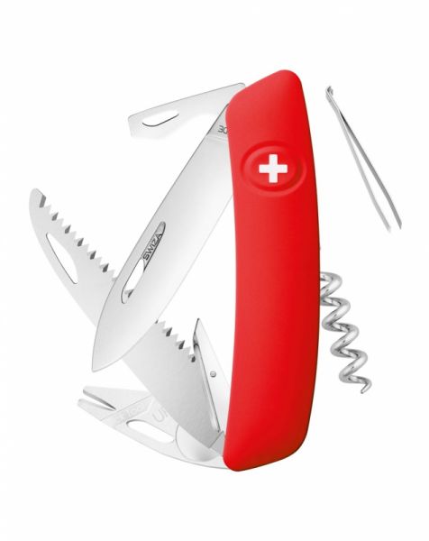 SWIZA Taschenmesser Tick Tool TT05 - leuchtrot