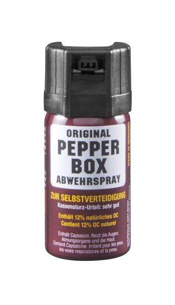 Pepper-Box Pfefferspray - 40 ml (Nebel)