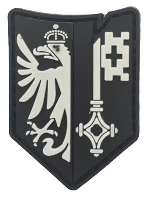 Klettabzeichen Genf Tactical - black