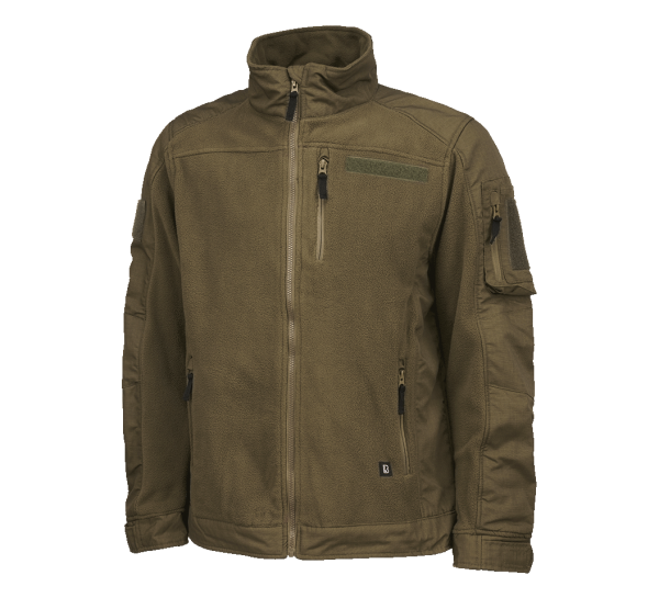 Brandit - Fleece Ripstop Jacket olive