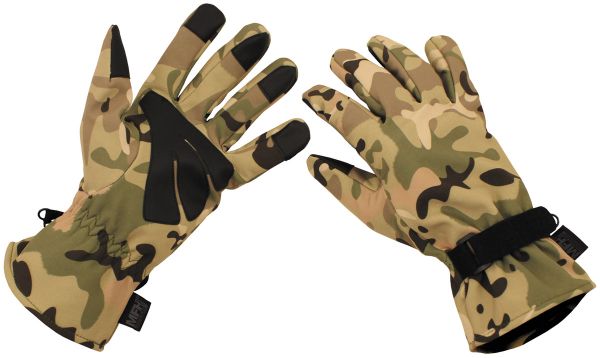 Fingerhandschuhe, Soft Shell, operation-camo