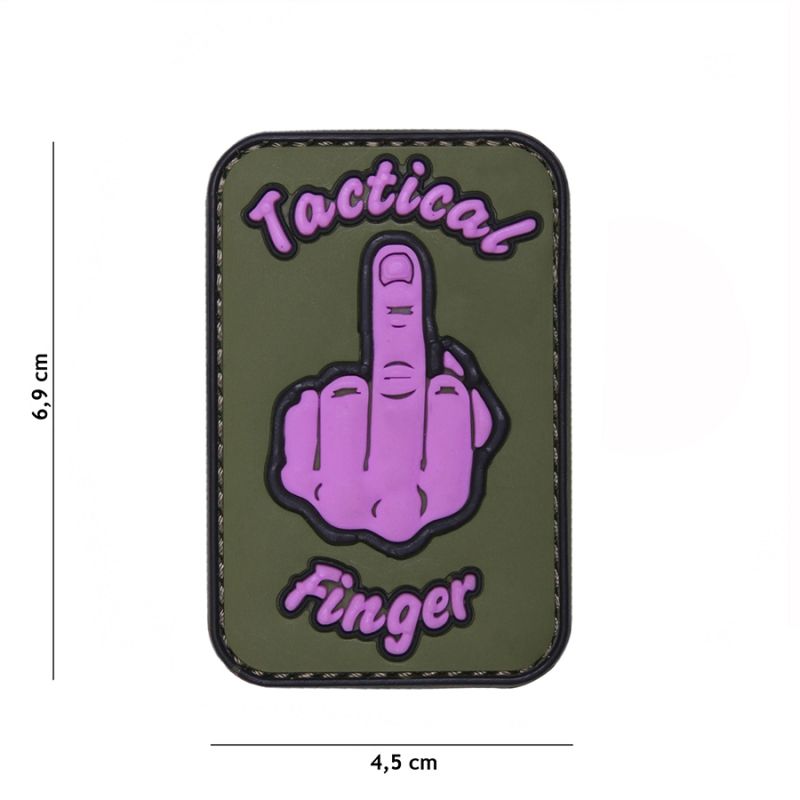 Image of Klettabzeichen Tactical Finger - pink