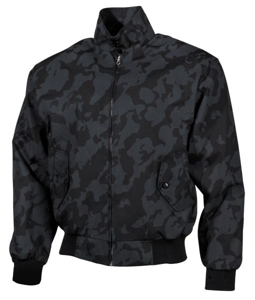 Jacke, &quot;English Style&quot;, night-camo