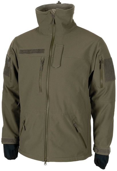 Softshell Jacke, "High Defence", oliv