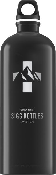 SIGG - Trinkflasche Mountain Black 1.0 L