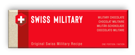 Schweizer Armee - Schokolade Original (Cornflakes)