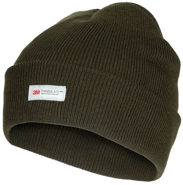 Rollmütze, oliv, 3M™ Thinsulate™ Insulation