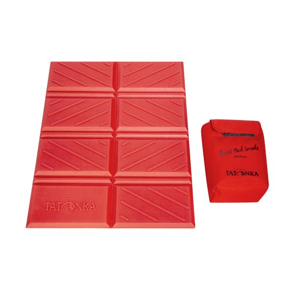 Tatonka - Faltbare Sitzunterlage rot 26cm x 34cm