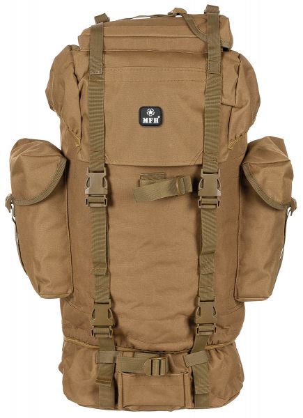 BW Kampfrucksack, 65 l, Alu-Aussteifung, coyote tan