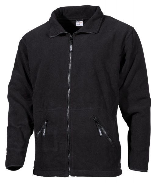 Fleece-Jacke, &quot;Arber&quot;, schwarz