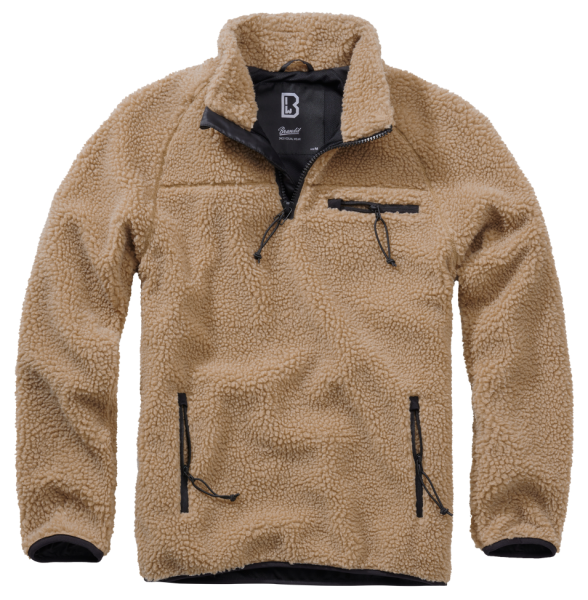 Brandit - Teddyfleece Troyer camel