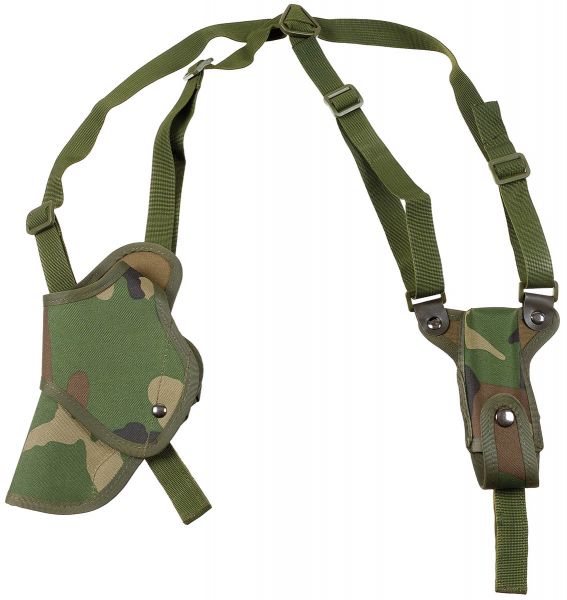 Pistolenschulterholster, links, woodland