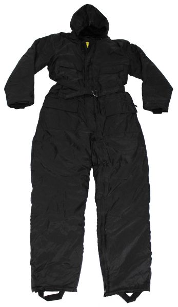 Brit. Mechanikeroverall, schwarz, wasserdicht, neuw.