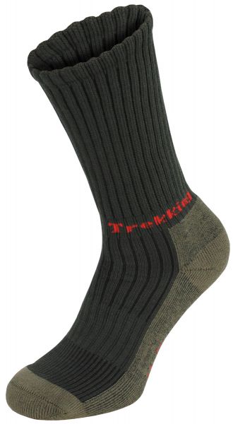 Trekkingsocken, &quot;Lusen&quot;, oliv, Frotteesohle