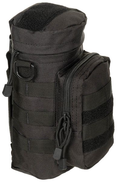 Tasche, rund, "MOLLE", schwarz