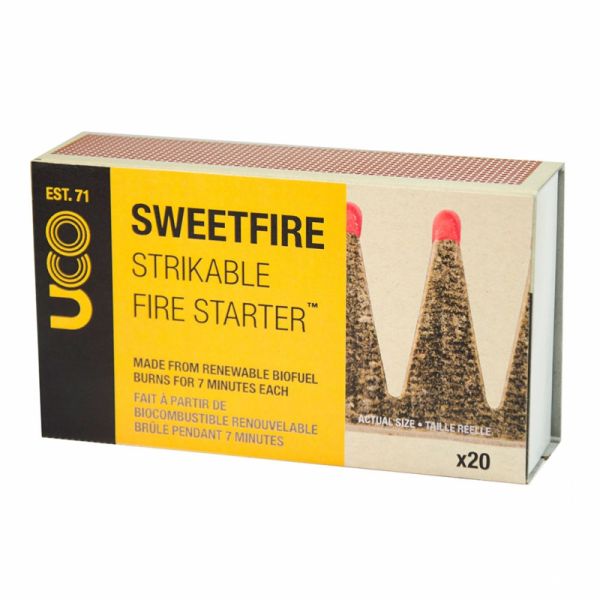 UCO Gear - Sweetfire Fire Starter (Feuerstarter) 20 Stück