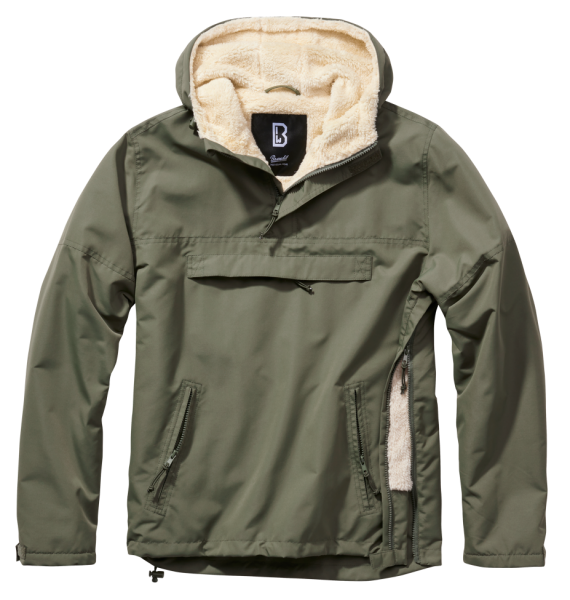 Brandit - Sherpa Windbreaker olive