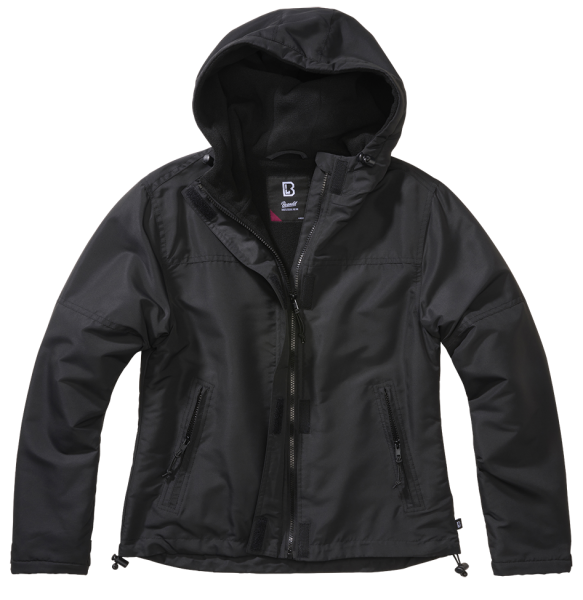 Brandit - Women Frontzip Windbreaker black