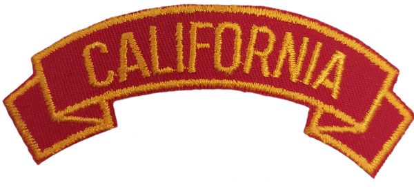 Stickabzeichen - California