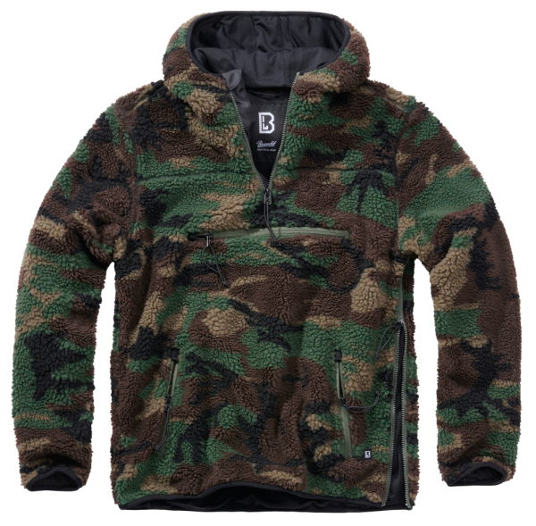Brandit - Teddyfleece Worker Pullover woodland