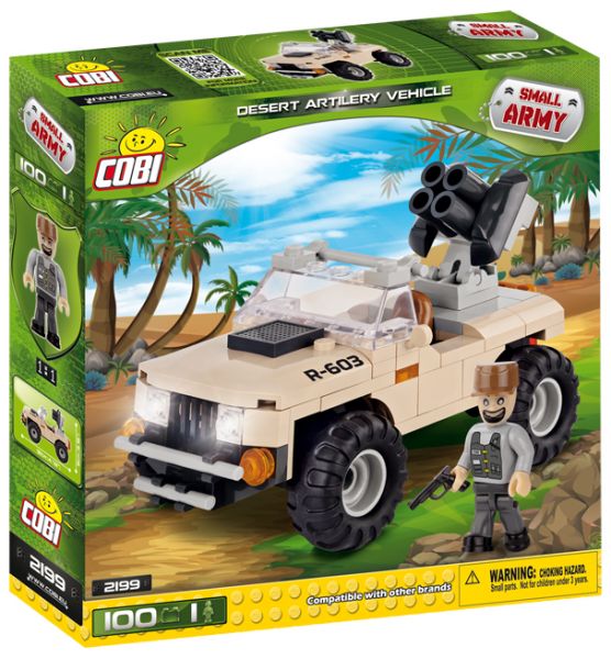 COBI SMALL ARMY - Desert Artillery Vehicle