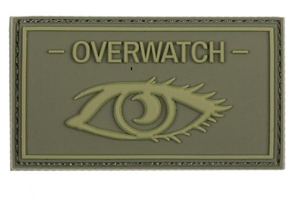 Klettabzeichen Overwatch - grün