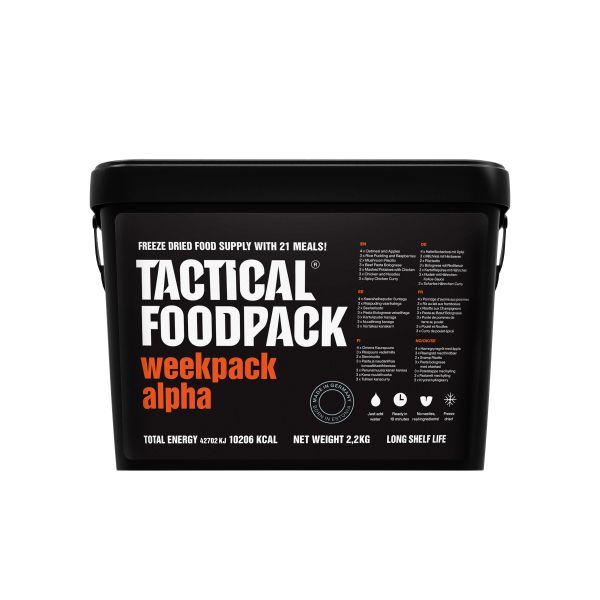 Tactical Foodpack - Week Pack Alpha