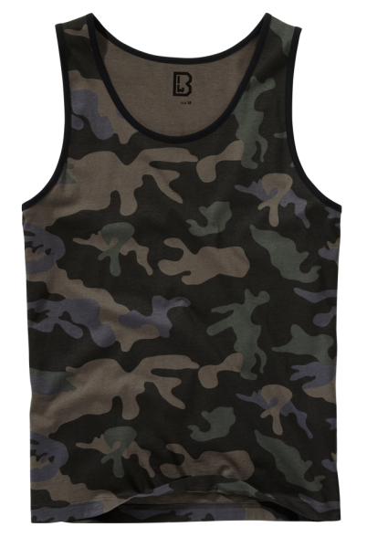 Brandit - Tank Top darkcamo