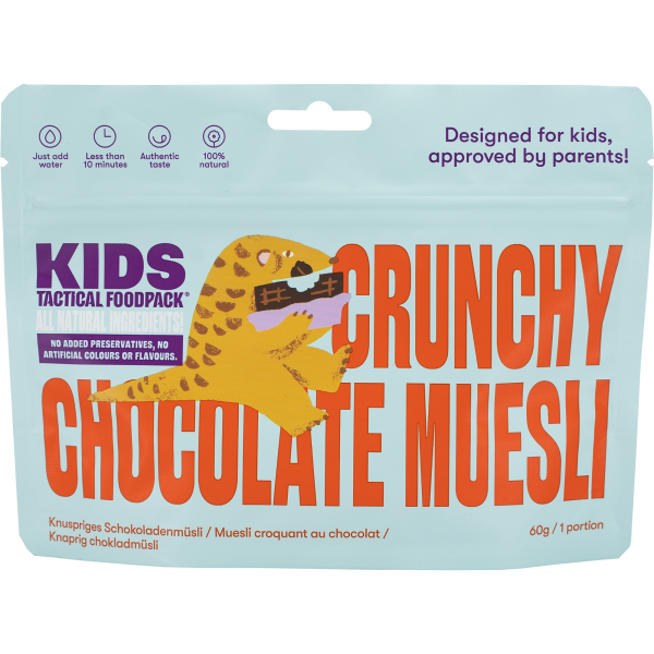 Tactical Foodpack Kids - Crunchy Chocolate Muesli (Knuspriges Schokoladenmüsli)