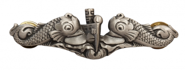 Abzeichen - US Navy Submarines Dolphin (7x2cm)