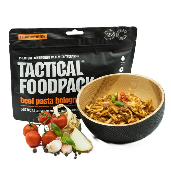 Tactical Foodpack - Beef Pasta Bolognese (Bolognese mit Rindfleisch)