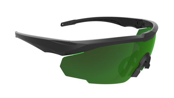 Swisseye Tactical - Brille Blackhawk Pro rubber black (Laser Lens Green)