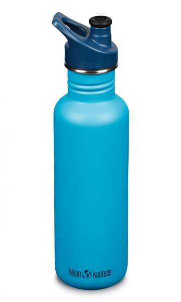 Klean Kanteen - Trinkflasche Classic 800ml Hawaiian Ocean mit Sport Cap