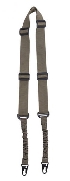 Tactical Tragegurt Bungee 2-Punkt (oliv)