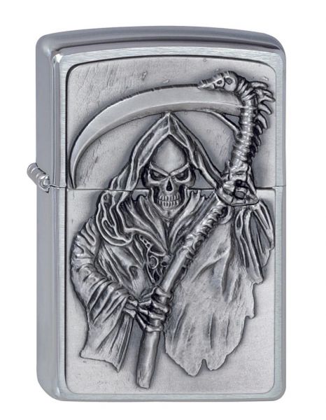 Zippo Feuerzeug - Sensenmann Emblem